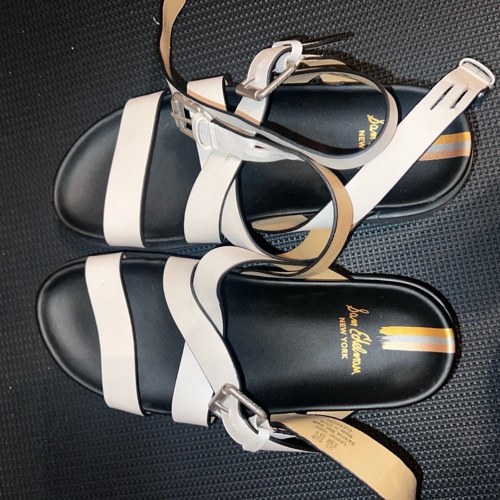 Sam Edelman Women's White Sandals